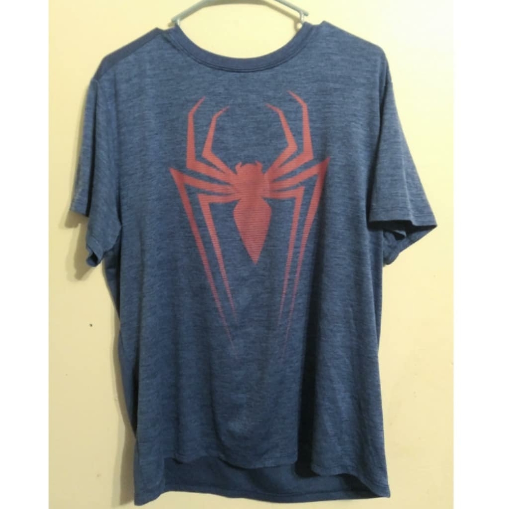 Marvel Spider-Man Logo Blue and Red T-Shirt